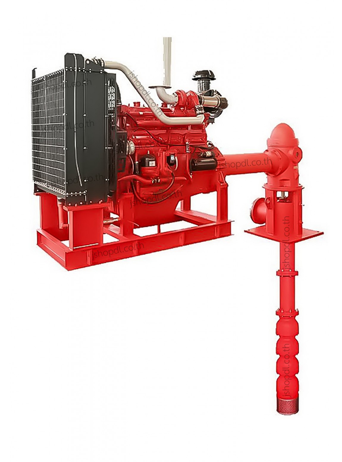 ปั๊มดับเพลิง Vertical turbine 750 Gpm